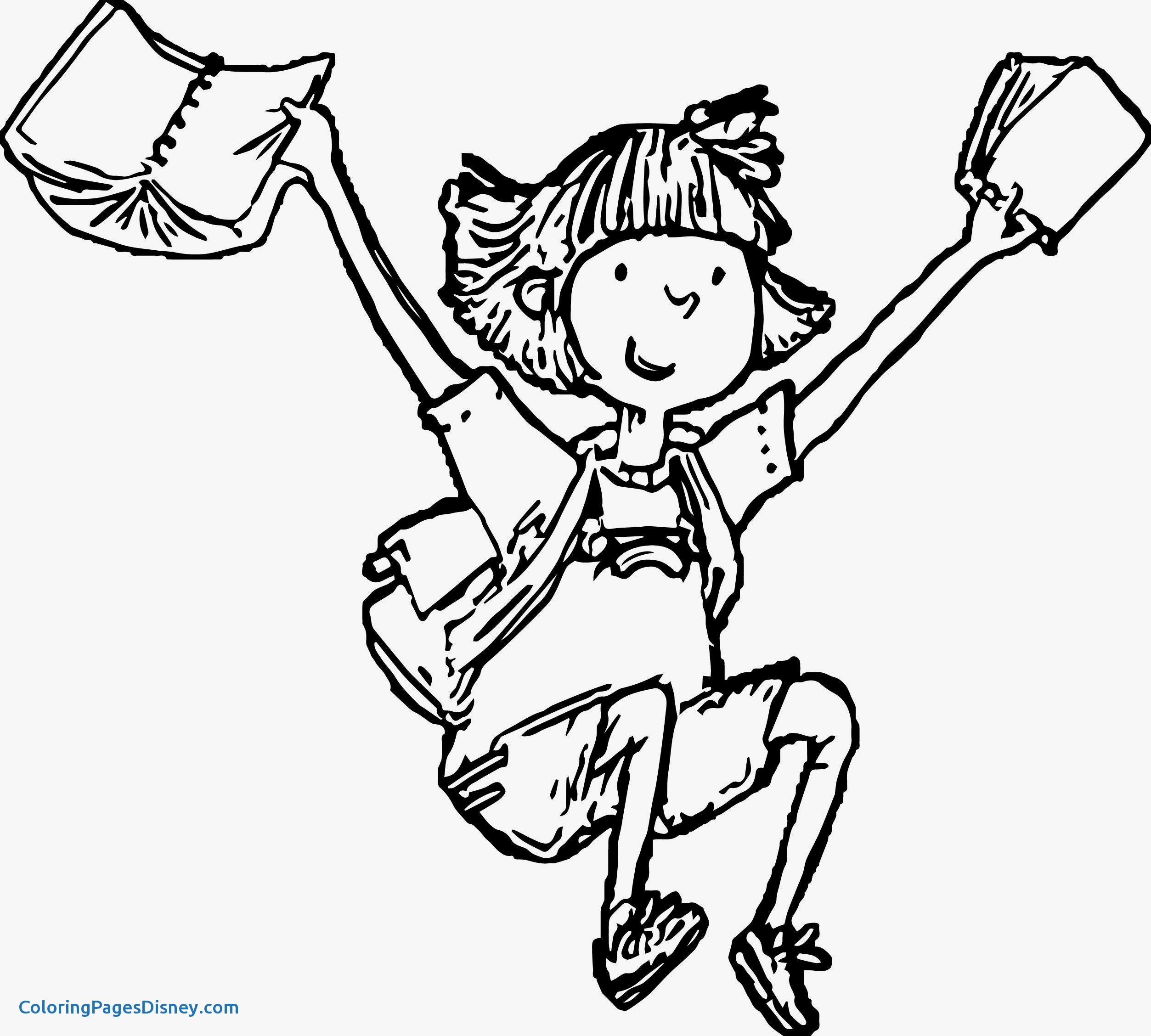 Amelia Bedelia Coloring Page