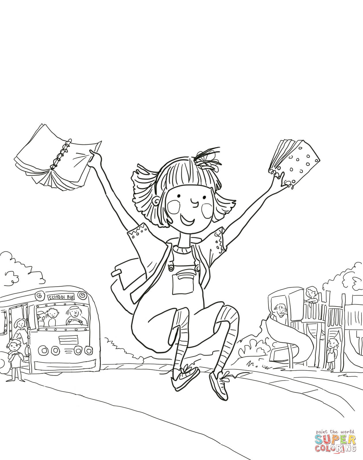 1264x1600 Amelia Bedelia Coloring Page Free Printable Pages Best Printables