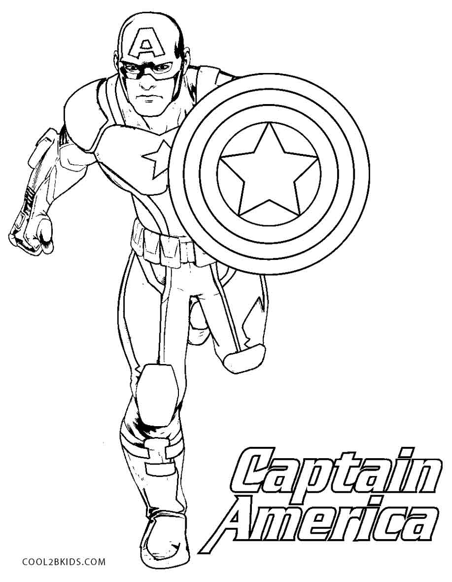 917x1180 Free Printable Captain America Coloring Pages For Kids Cool2bkids