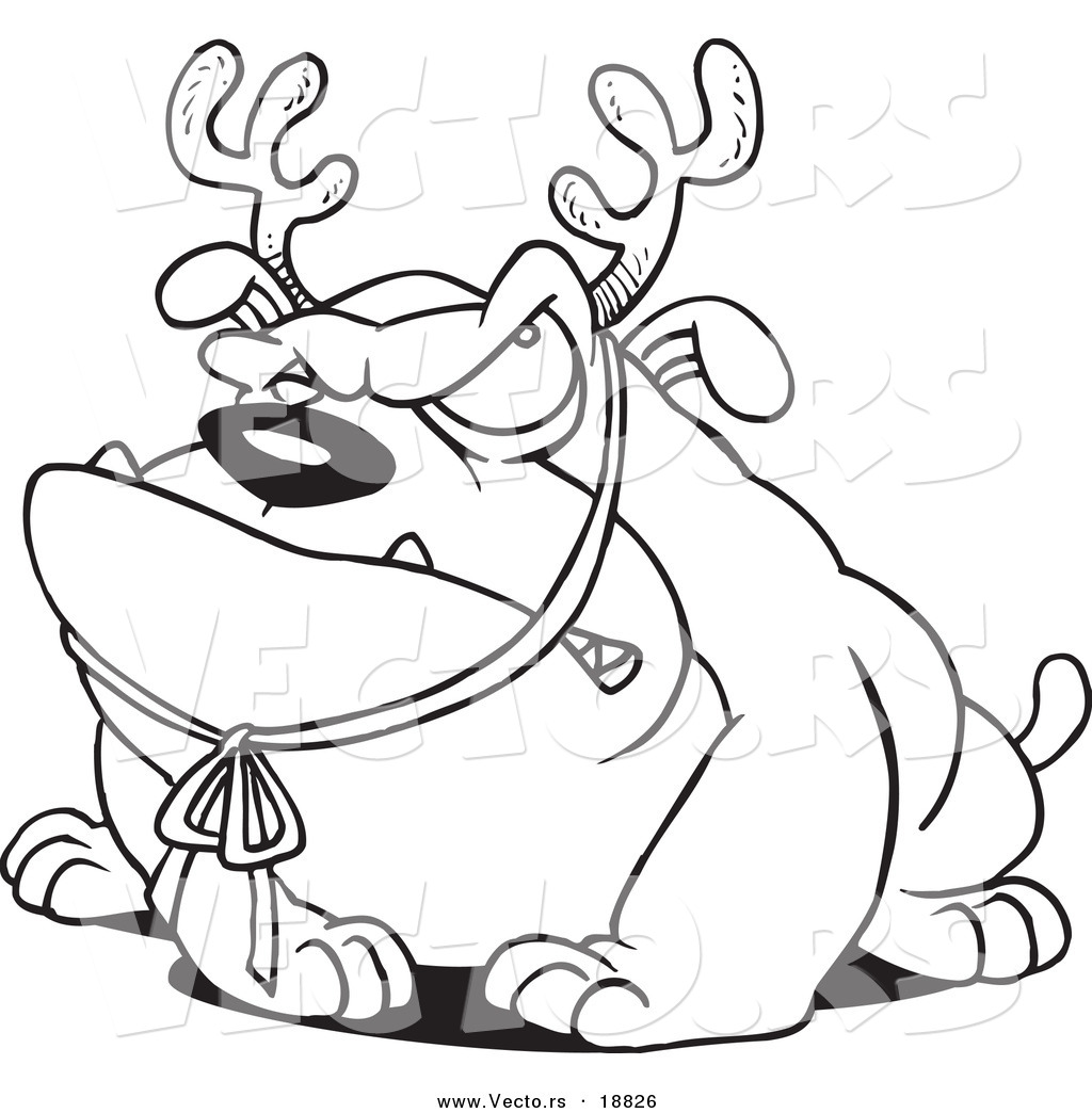 1024x1044 American Bulldog Coloring Page Free Printable Pages
