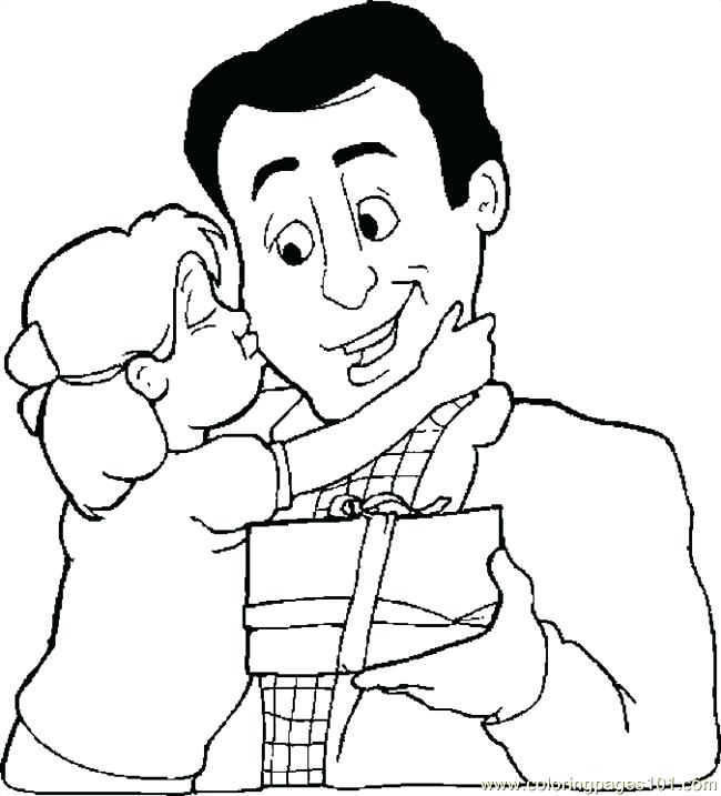 650x717 Dad Coloring Pages Gift For Dad 5 Coloring Page American Dad