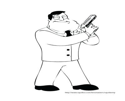 400x322 American Dad Coloring Pages Coloring Trend Thumbnail Size Dad