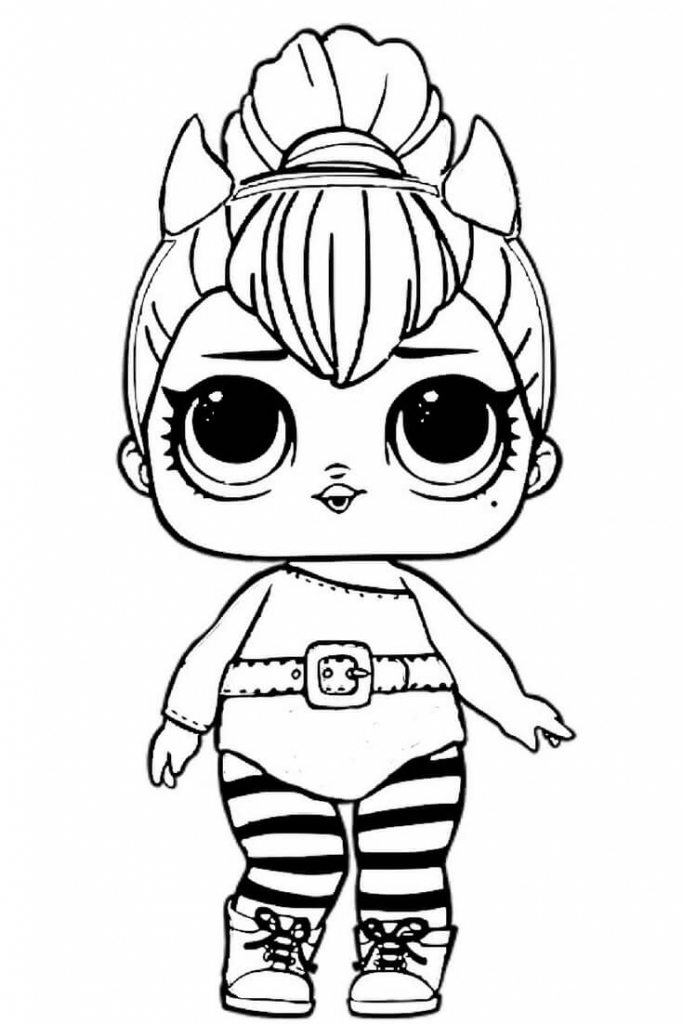 683x1024 Doll Coloring Pages