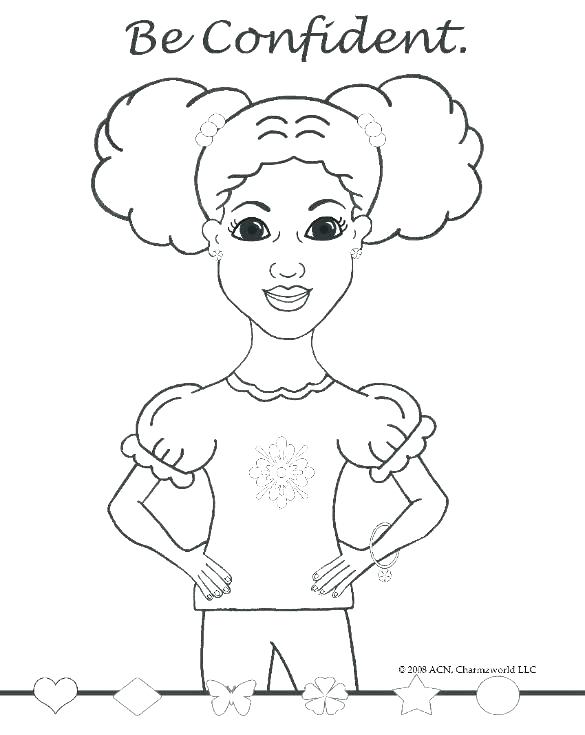 585x735 American Girl Coloring Pages Plus Girl Doll Coloring Pages