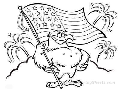 American Eagle Coloring Pages