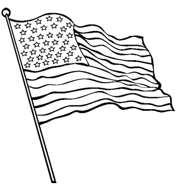 600x612 American Flag Coloring Page For Kindergarten Best Of 106 Best 4th
