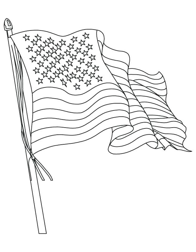 630x810 Astounding American Flag Outline Preschool To Humorous Usa Flag
