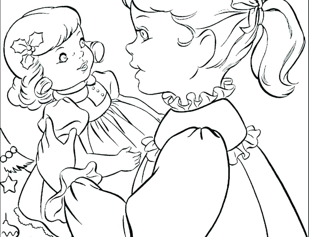 1000x768 American Girl Color Pages