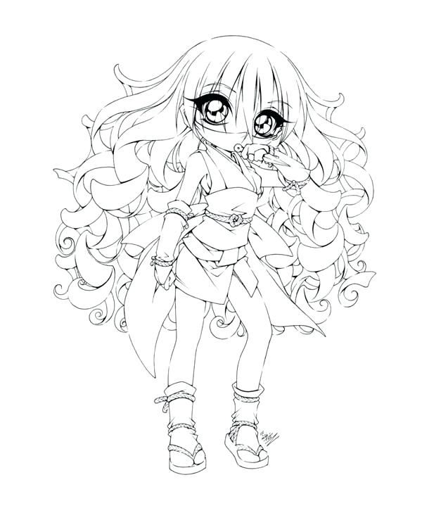 600x729 Free Girl Coloring Pages Free Coloring Pages Of Anime Ninja Girls