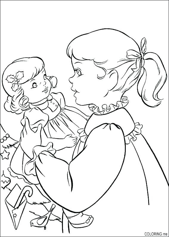 567x794 American Girl Coloring Pages Free Girl Coloring Pages Free Free