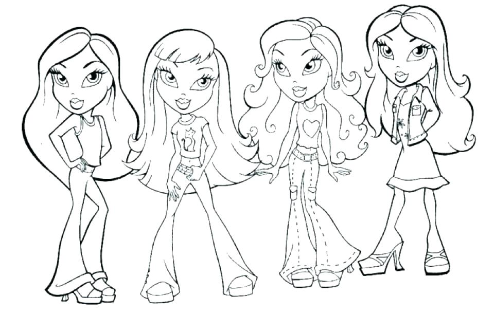 960x611 American Girl Coloring Pages Girl Coloring Pages Free Prettiest