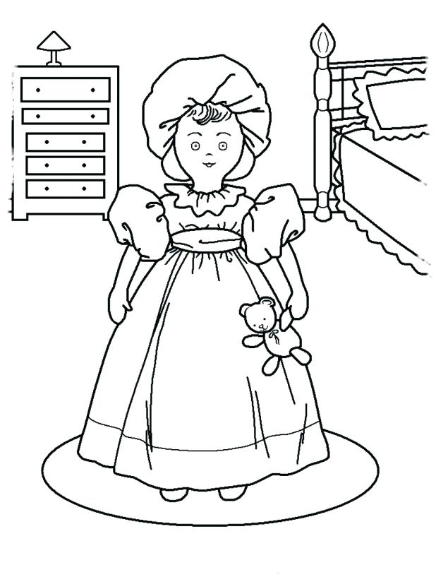 618x817 American Girl Doll Coloring Page Girl Dolls Coloring Pages Grace