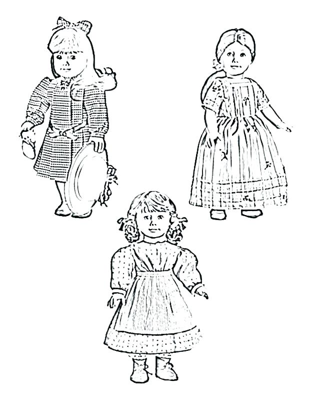 618x800 American Girl Coloring Page Girl Doll Coloring Book Girl Coloring