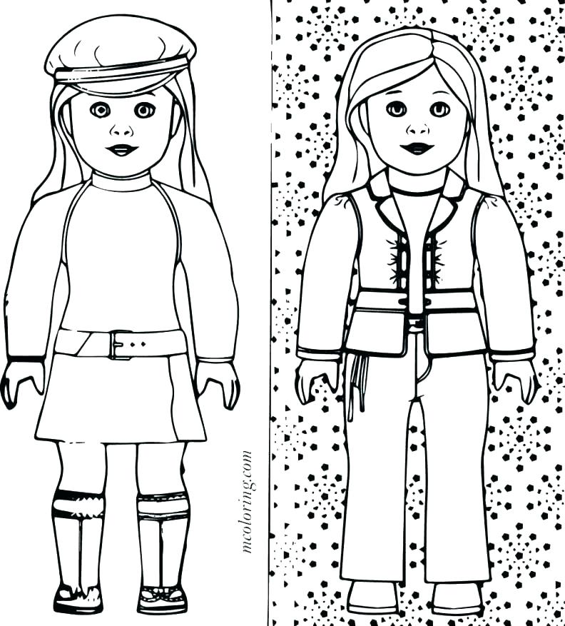 792x877 American Girl Coloring Ing Ing American Girl Doll Grace Coloring