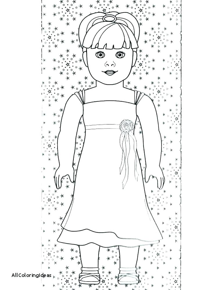 American Girl Doll Coloring Pages