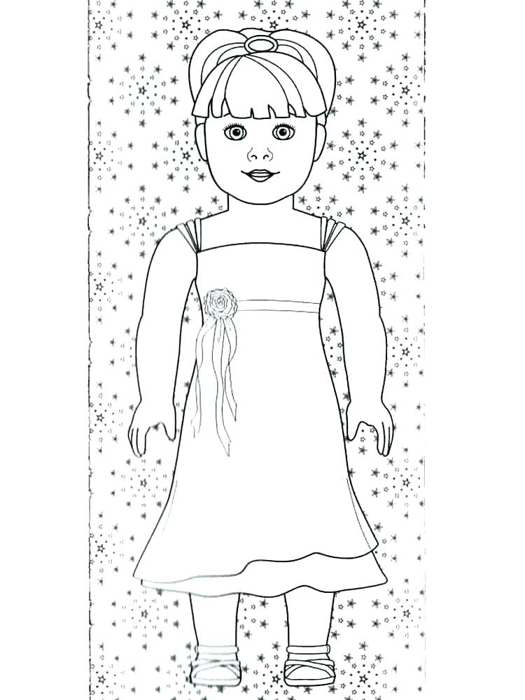 750x1000 American Girl Doll Coloring Page Girl Printable Coloring Pages S