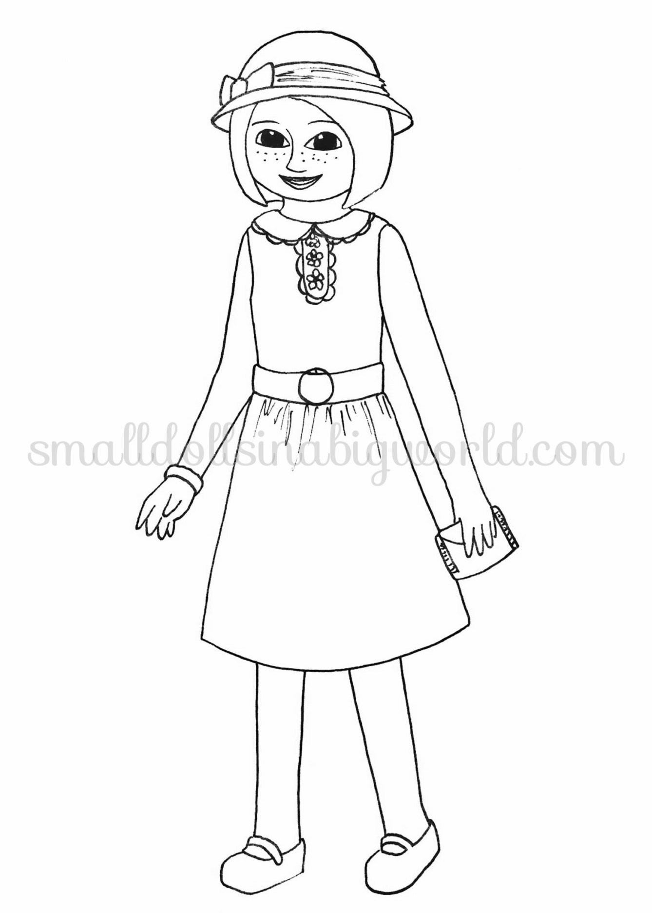 1338x1873 Scarce American Girl Doll Coloring Pictures Pages Free Paginone