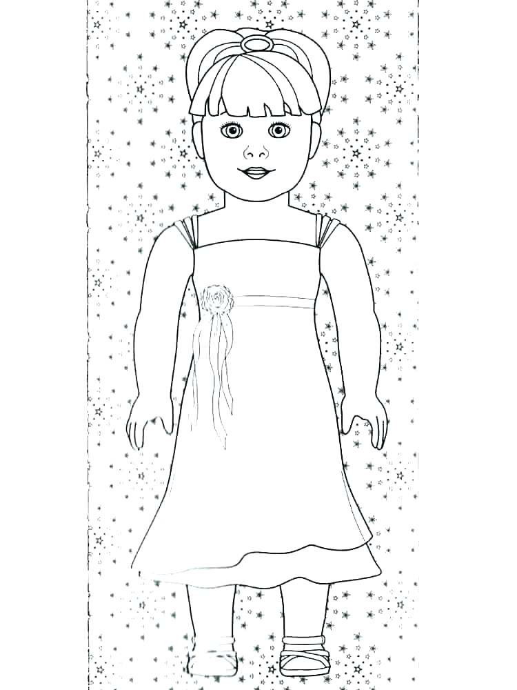 750x1000 American Doll Coloring Sheets Doll Coloring Sheets Free Printable