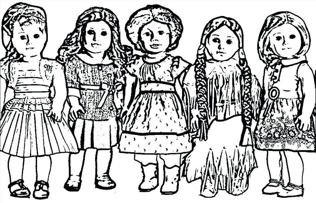 1024x659 Coloring Pages American Girl Free Girl Coloring Pages Free Girl