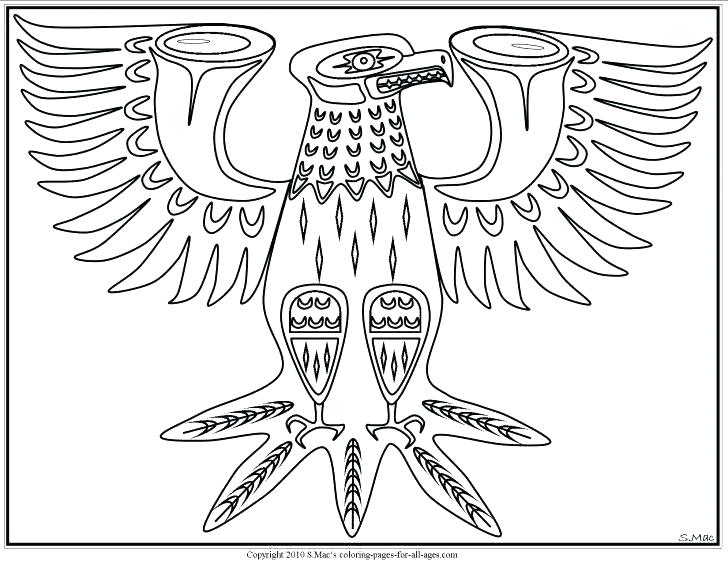 728x563 Free Native American Indian Coloring Pages 2