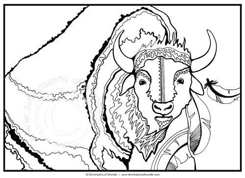 500x364 Native American Coloring Pages Free Native Coloring Page Coloring