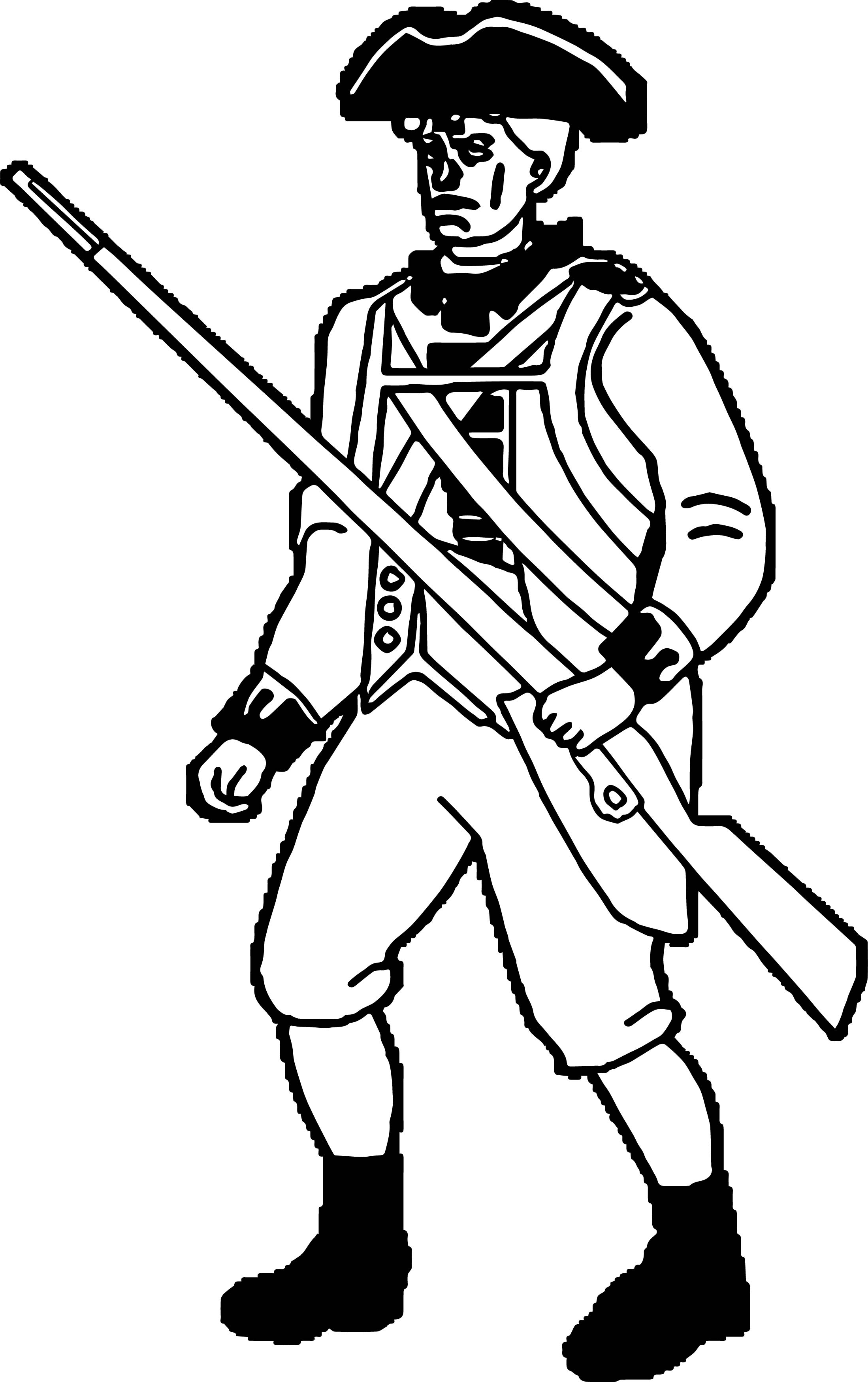 2197x3496 American Revolution Soldiers Coloring Pages General Pdf To Color