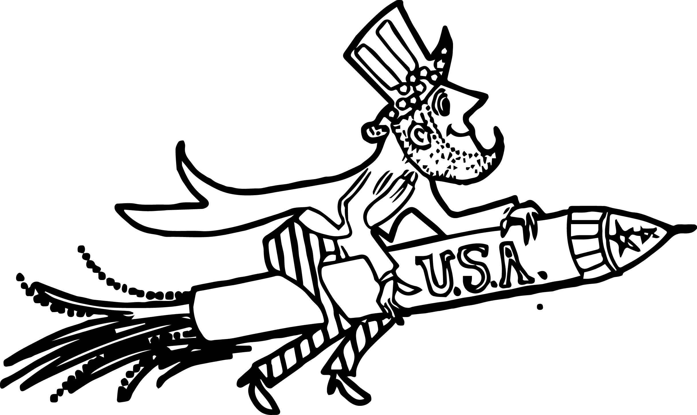 2434x1448 American Revolution Uncle Sam American Patriotic Rocket Firework