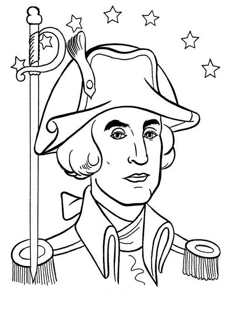750x1000 American Revolutionary War Coloring Pages. Download And Print