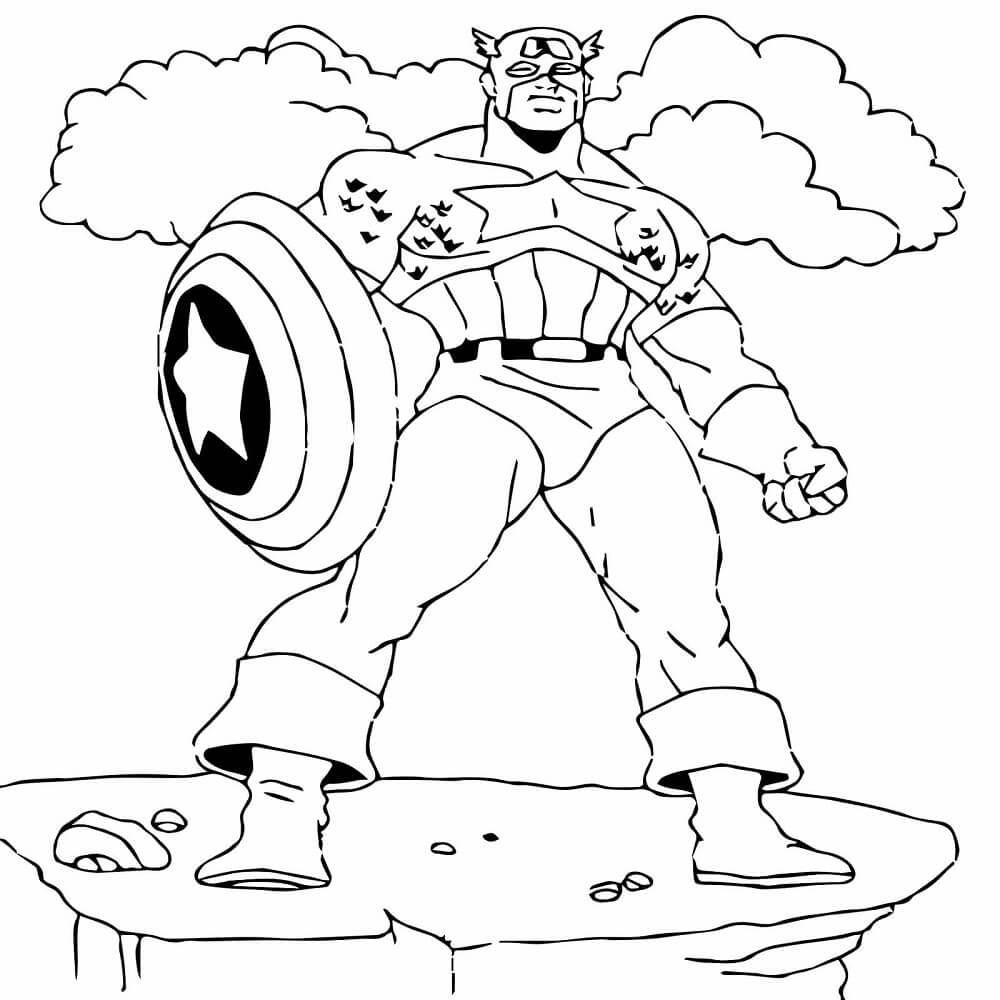 American Soldier Coloring Pages