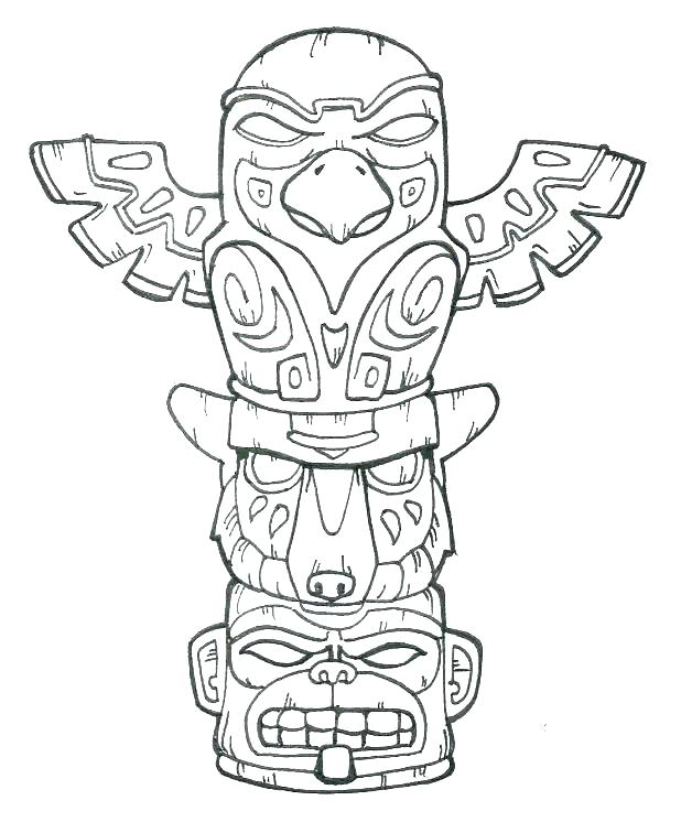 618x756 American Symbols Coloring Pages Symbols Coloring Pages Native