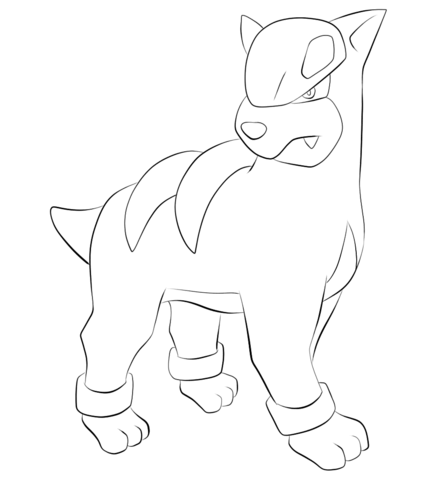 430x480 Ampharos Coloring Page
