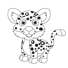 230x230 Top 25 Free Printable Leopard Coloring Pages Online
