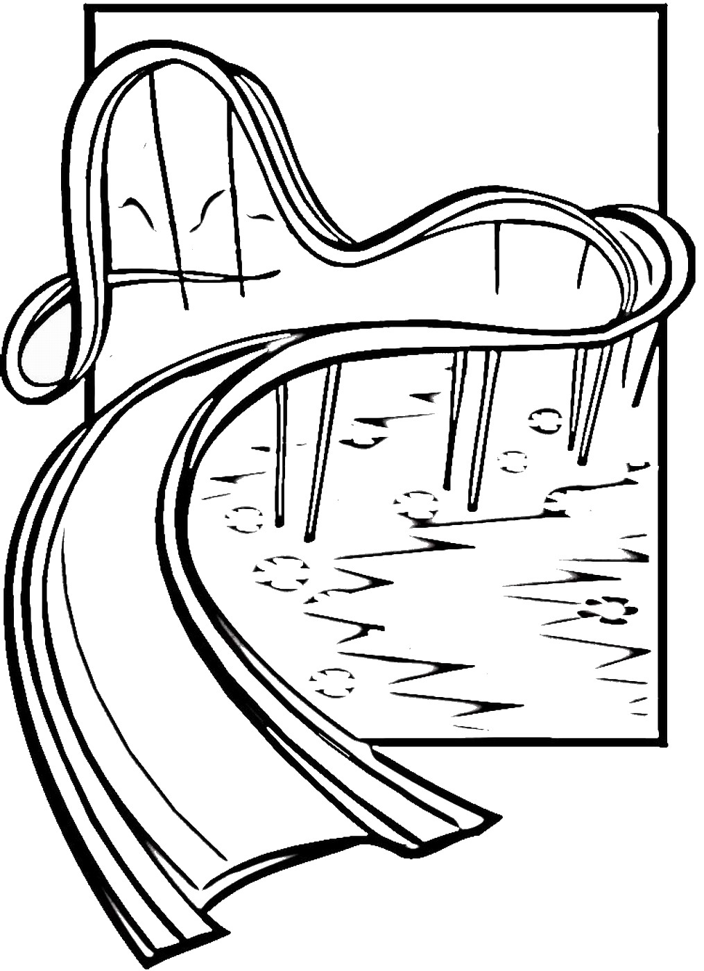 1015x1400 Amusement Park Coloring Pages Luxury Water Park Coloring Pages