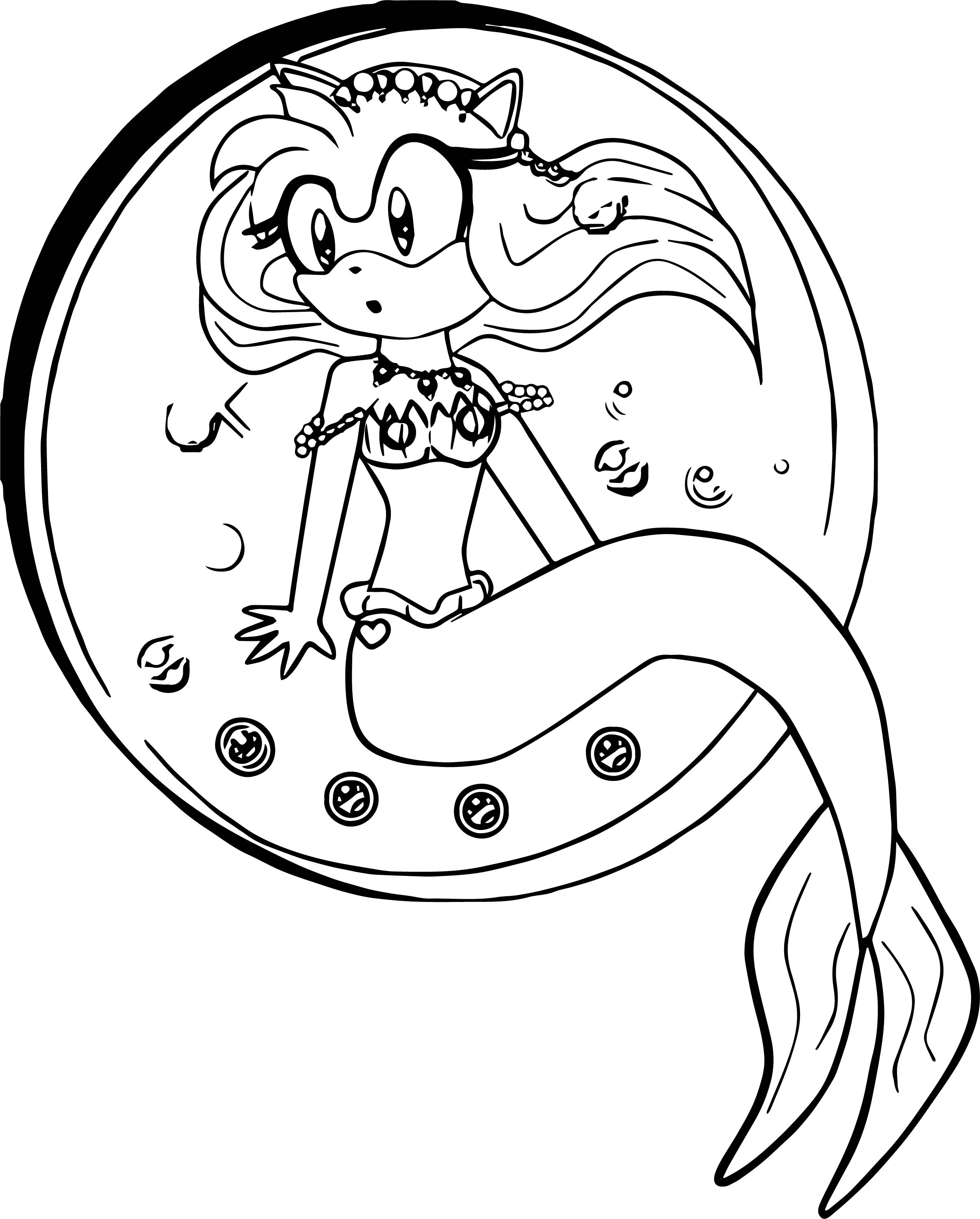 2412x2999 Amy Rose Sea Girl Coloring Pages Wecoloringpage