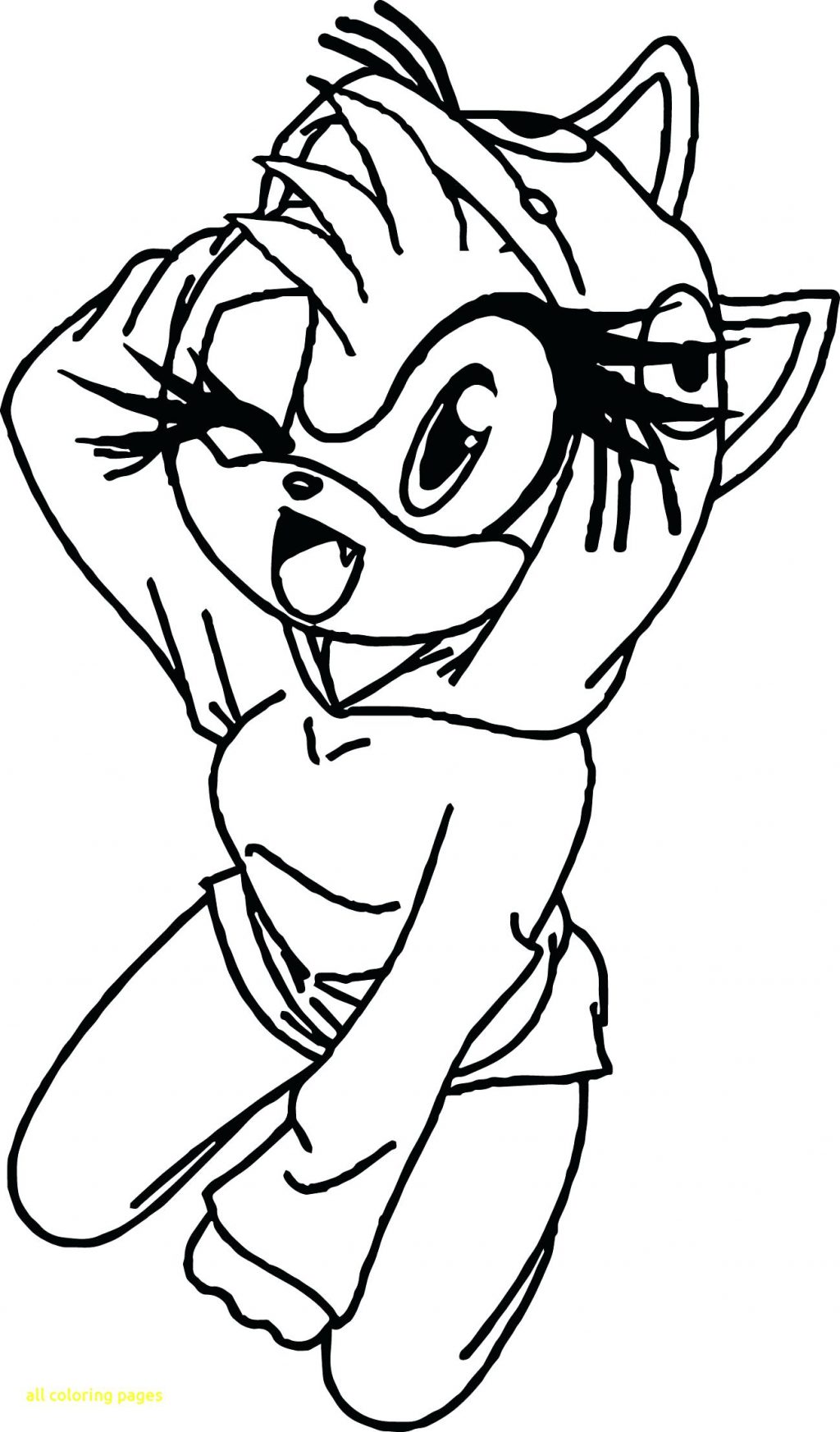 1024x1745 Coloring Pages ~ Rose Coloring Pages All With Cute Amy Online Rose