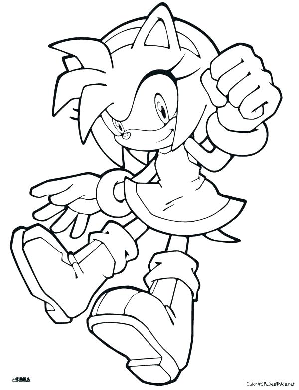 600x782 Amy Coloring Pages Sonic Coloring Pages Coloring Pages Mesmerizing