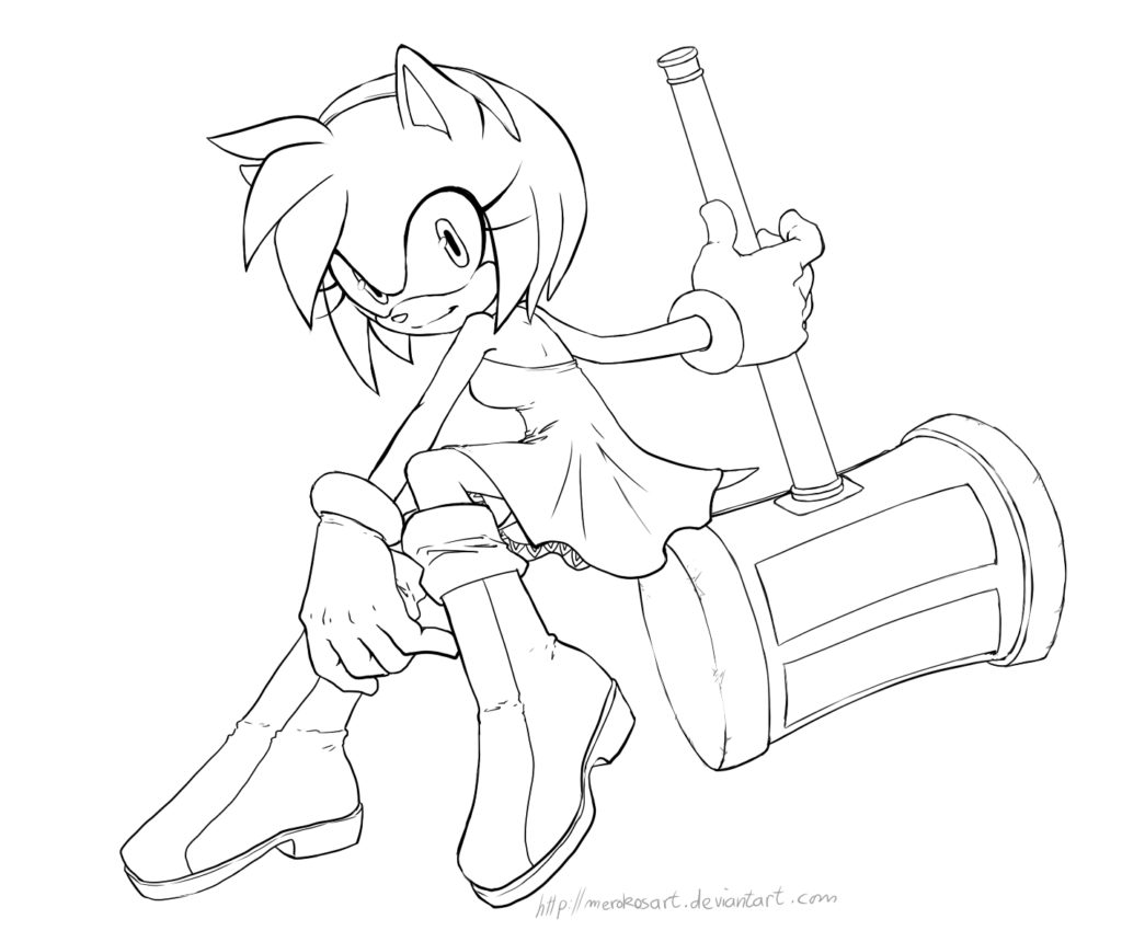 1024x860 Amy Rose Coloring Pages Sonic Kissing Amy Coloring Pages Coloring