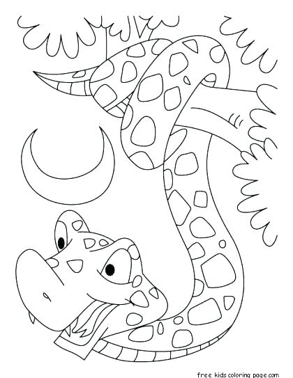 420x543 Anaconda Coloring Pages Green Anaconda Coloring Pages Printable
