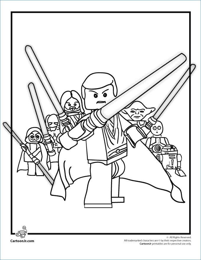 680x880 Star Wars Coloring Pages Anakin Skywalker