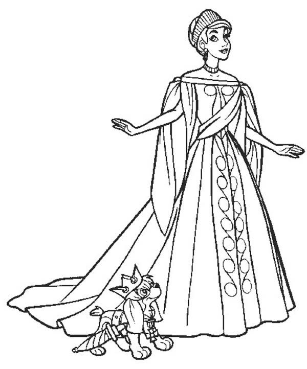 600x722 Dibujos Para Colorear Anastasia 6 Coloring Pages