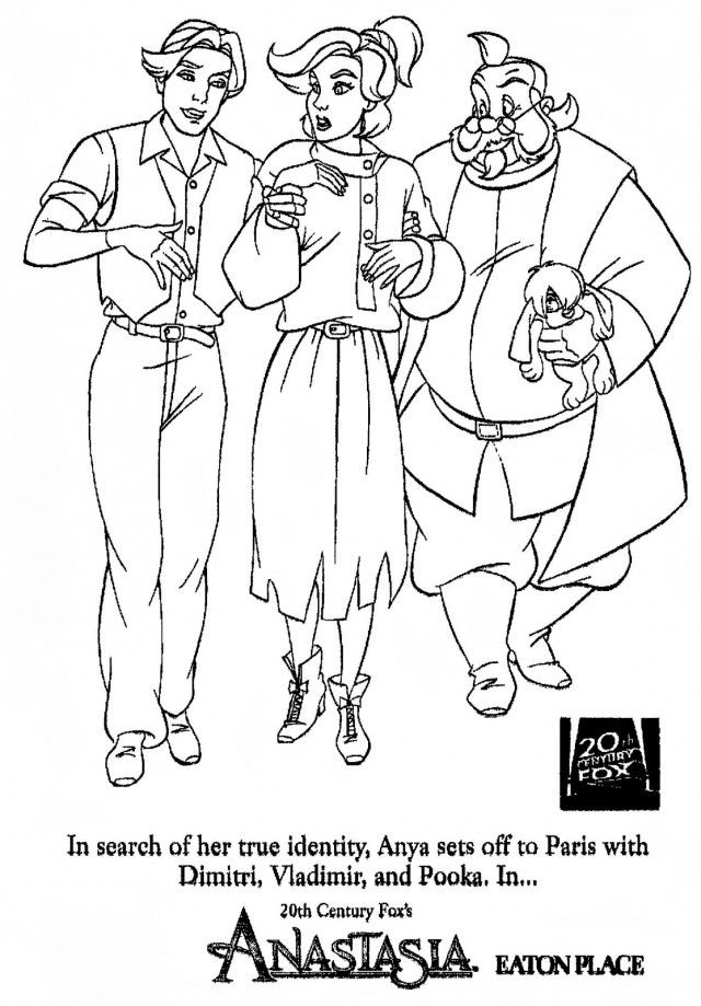 640x919 Anastasia Coloring Pages