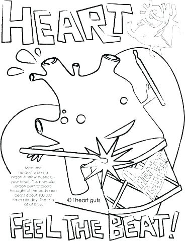 368x480 Anatomy Coloring Pages Eye Kids Coloring Heart Coloring Book Heart