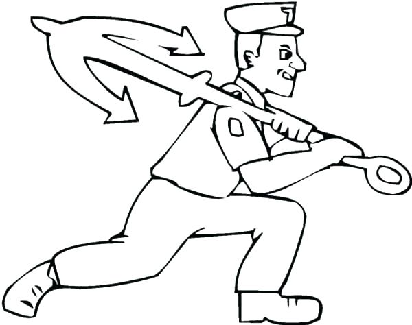 600x474 Navy Coloring Pages Unique Navy Sailor Coloring Pages For Anchor