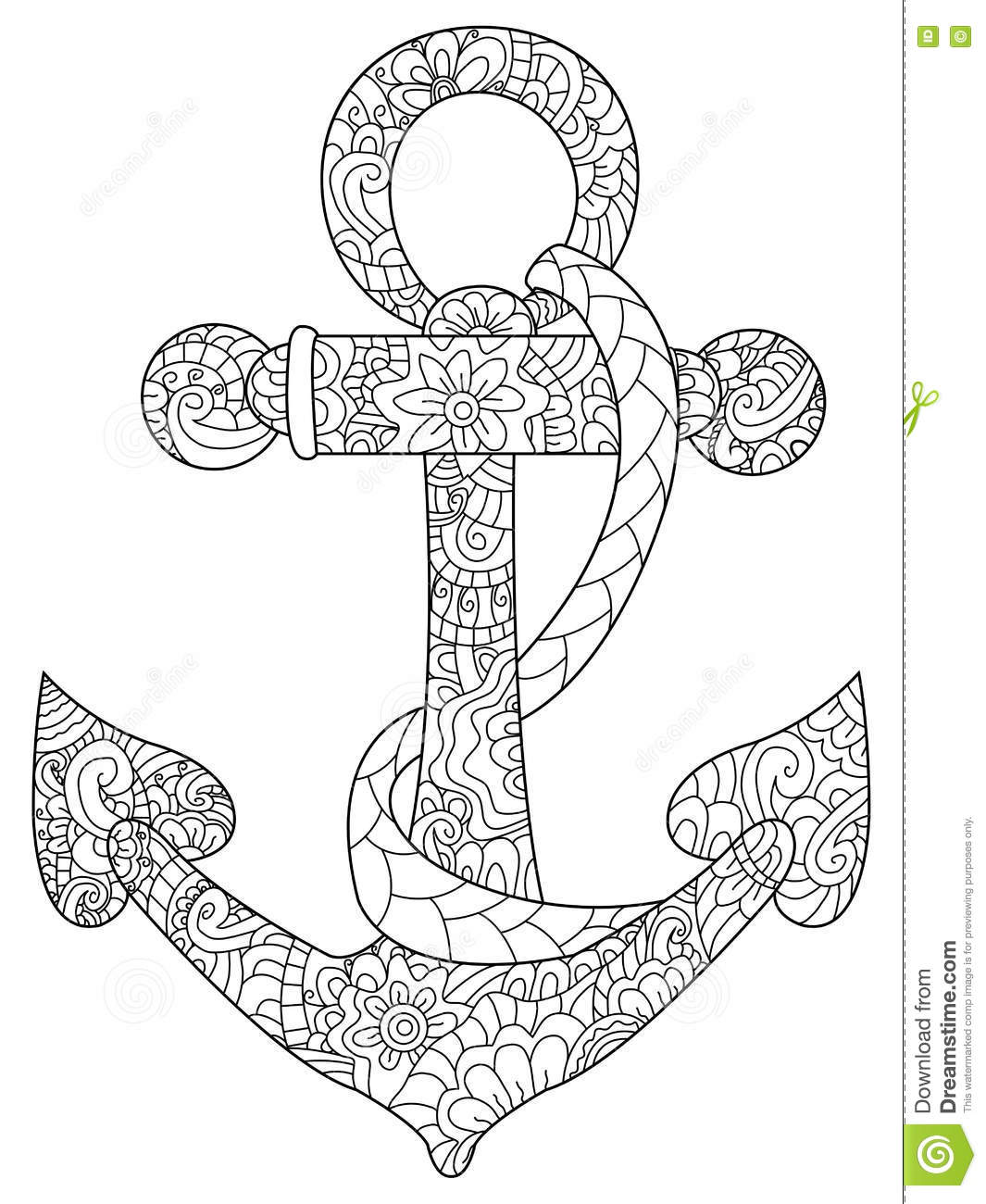 1065x1300 Powerful Coloring Pages Of Anchors Anchor Page