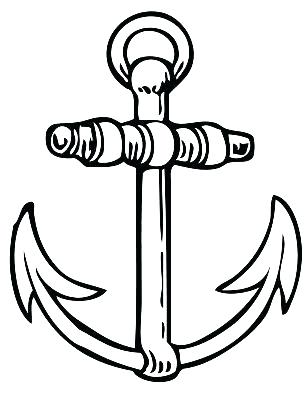 306x400 Anchor Coloring Page Anchor Coloring Page More Anchor Coloring