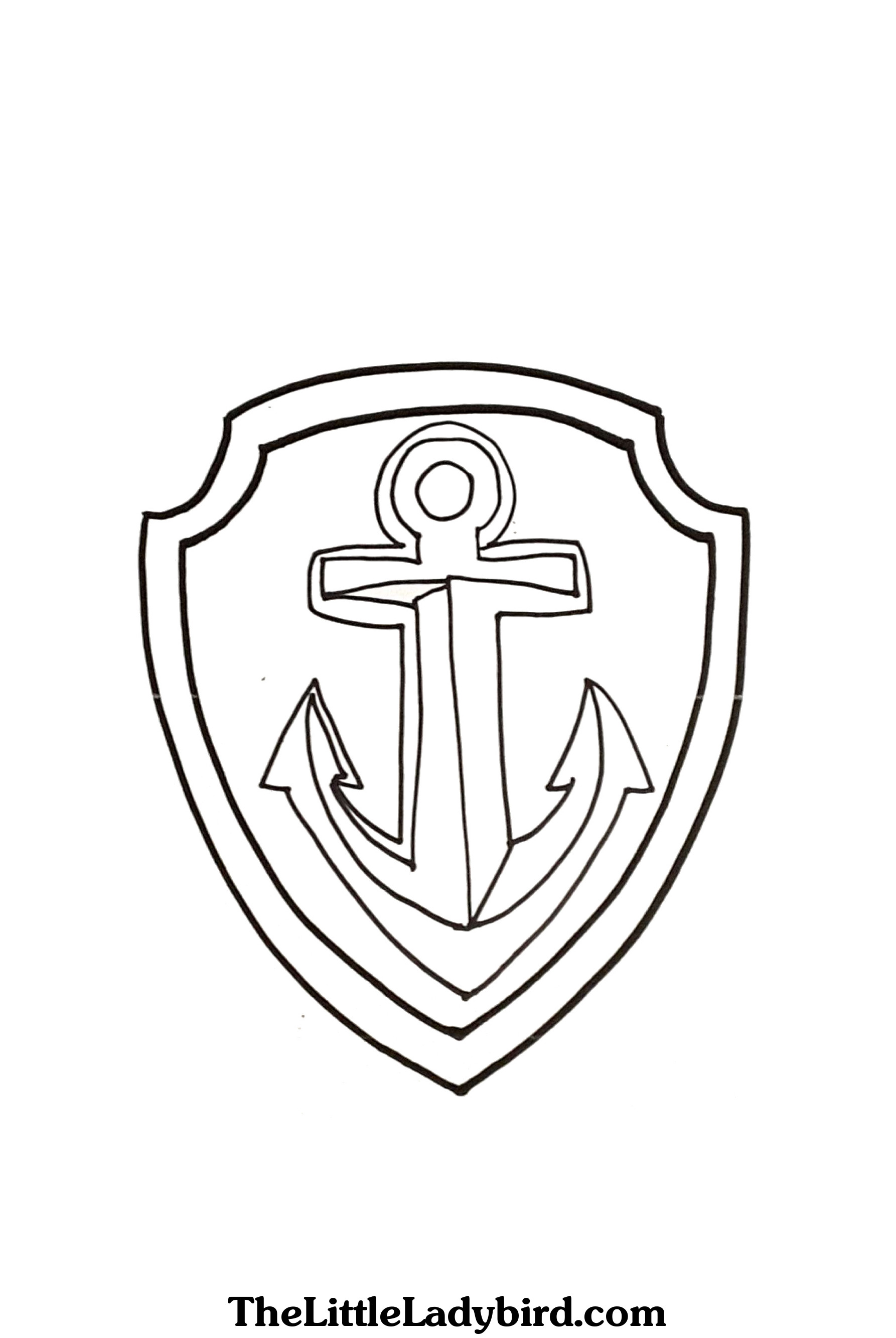 1786x2666 Anchor Coloring Page