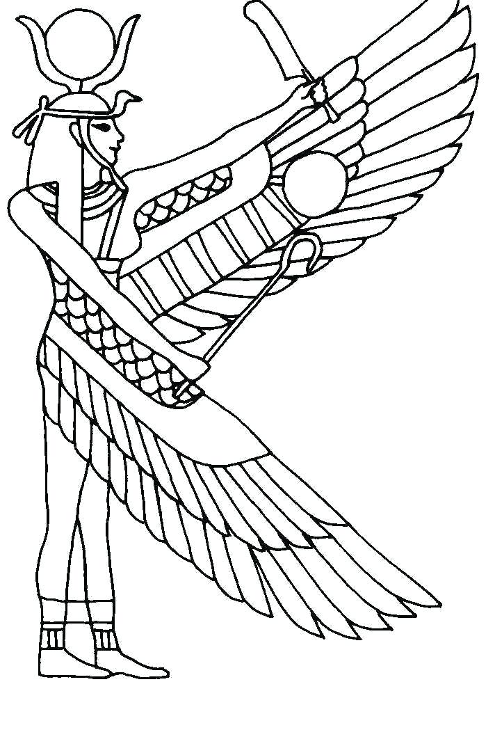 712x1072 Ancient Egypt Coloring Pages Ancient Coloring Pages Free Printable