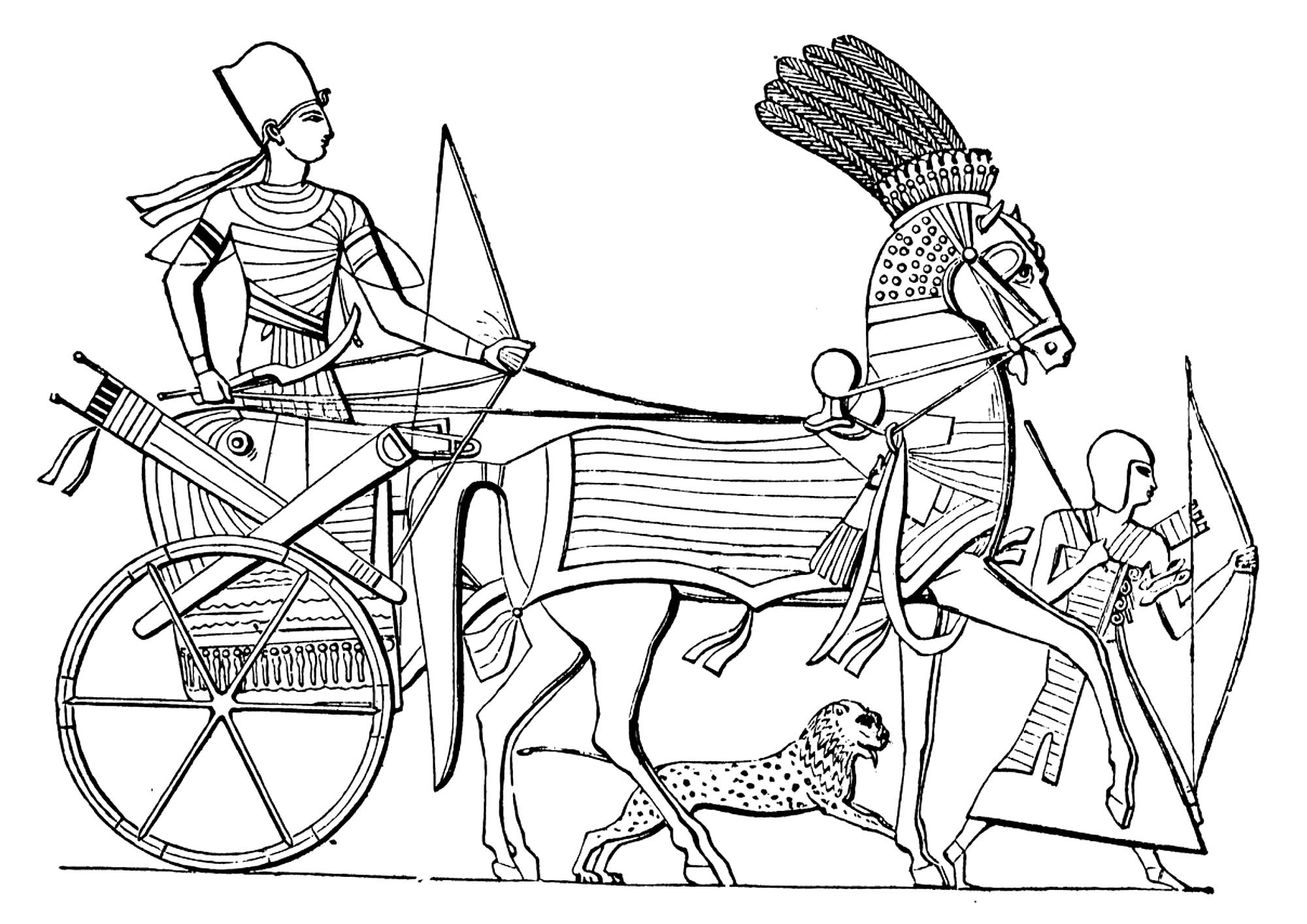 2000x1414 Ancient Egyptian Chariot