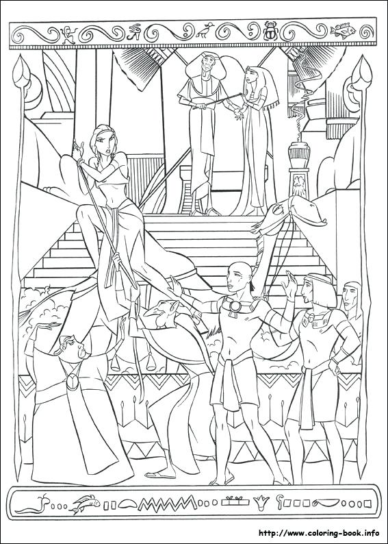 567x794 Best Egyptian Coloring Pages Printable And The Prince