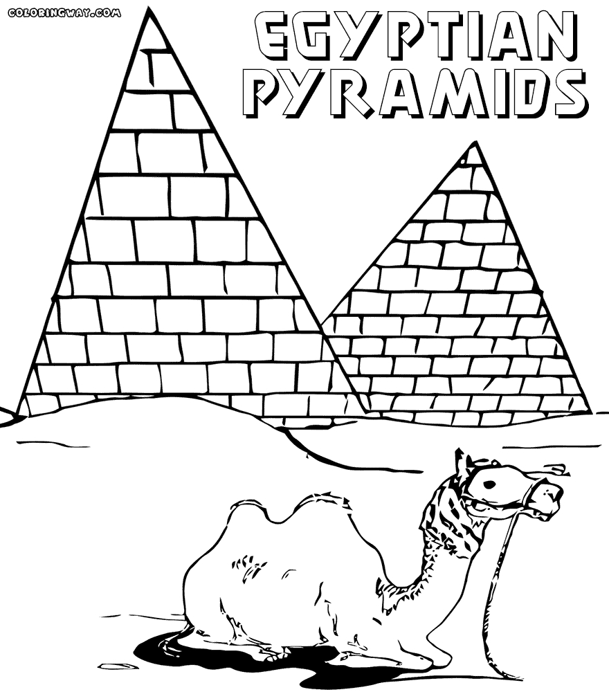 Ancient Egypt Coloring Pages To Print